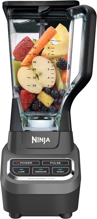 Ninja Professional Blender 1000 (Watt, Model BL610) – Trusted Power 1 Ninja Professional Blender 1000 (Watt, Model BL610)