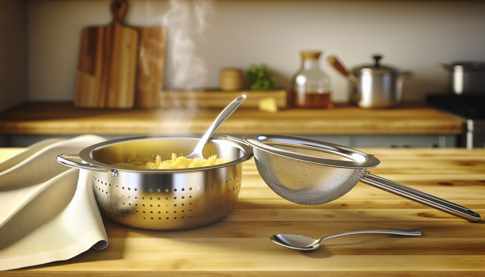 Colander vs Strainer